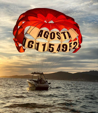 JetSki, Parachute, Paddle, Boudin tracté